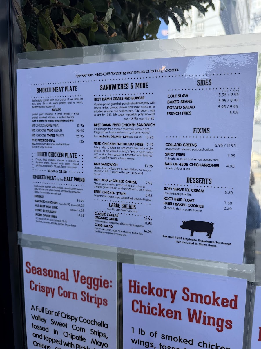 4505 Burgers & BBQ Menu - Image 6